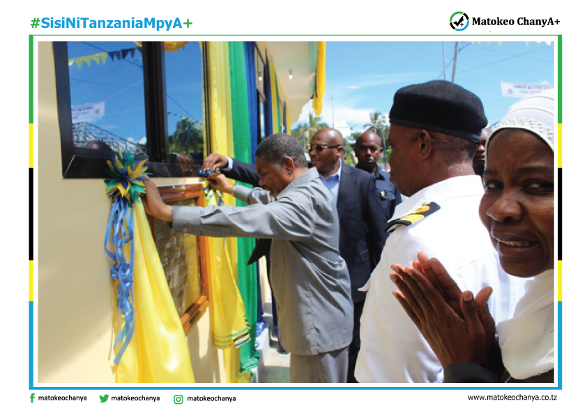 Rais wa Zanzibar na Mwenyekiti wa Baraza la Mapinduzi Mhe. Dk. Ali Mohamed Shein,
